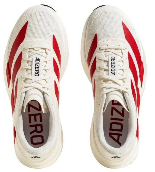adidas Adizero Evo SL Running Shoes – White / Red