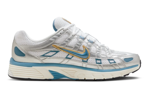 Nike P-6000 – Metallic Silver / Aegean Storm