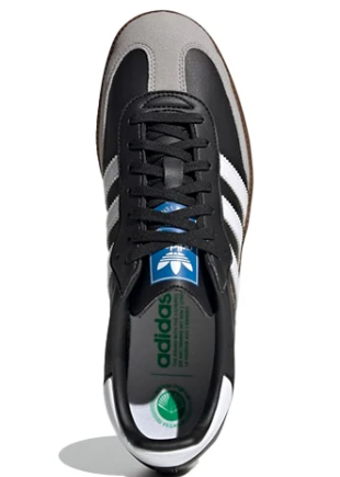 adidas Samba Vegan Sneakers – Black / Gum