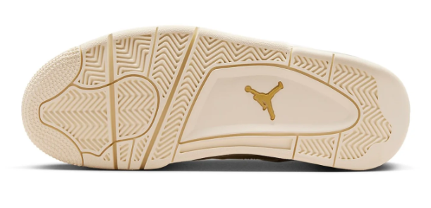 Women's Air Jordan 4 'Metallic Gold' (AQ9129-170)