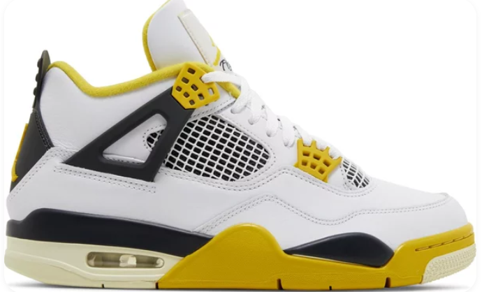 Women's Air Jordan 4 Retro 'Vivid Sulfur' (AQ9129-101)