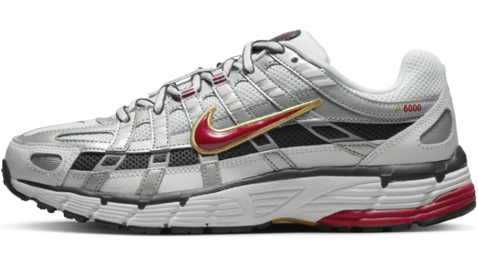 Nike Women's P-6000 CNPT 'Metallic Silver Red'
