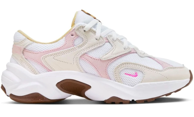 Women's Nike AL8 – White / Pink / Brown